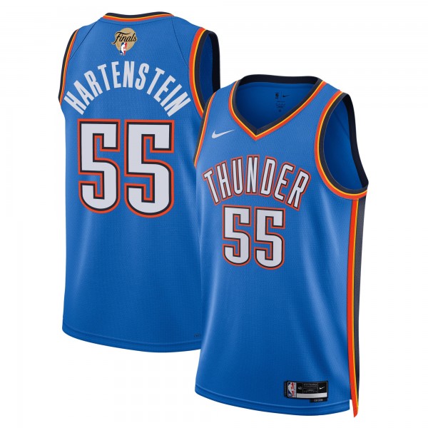 Джерси Unisex Oklahoma City Thunder Isaiah Hartenstein Nike Blue 2025 NBA Finals Swingman - Icon Edition