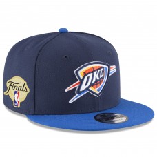 Oklahoma City Thunder New Era Navy/Blue 2025 NBA Finals Side Patch 9FIFTY Snapback Hat