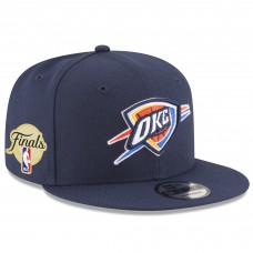Oklahoma City Thunder New Era Navy 2025 NBA Finals Side Patch 9FIFTY Snapback Hat