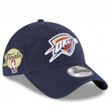 Oklahoma City Thunder New Era Navy 2025 NBA Finals Side Patch 9TWENTY Adjustable Hat