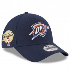 Oklahoma City Thunder New Era Navy 2025 NBA Finals Side Patch 9FORTY Adjustable Hat