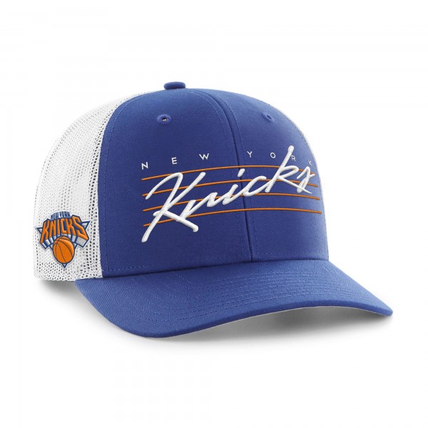 Бейсболка New York Knicks 47 Blue Downburst Trucker