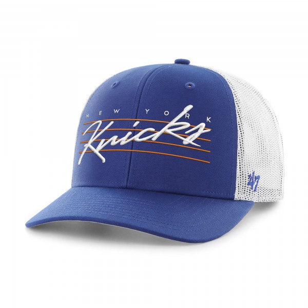 Бейсболка New York Knicks 47 Blue Downburst Trucker