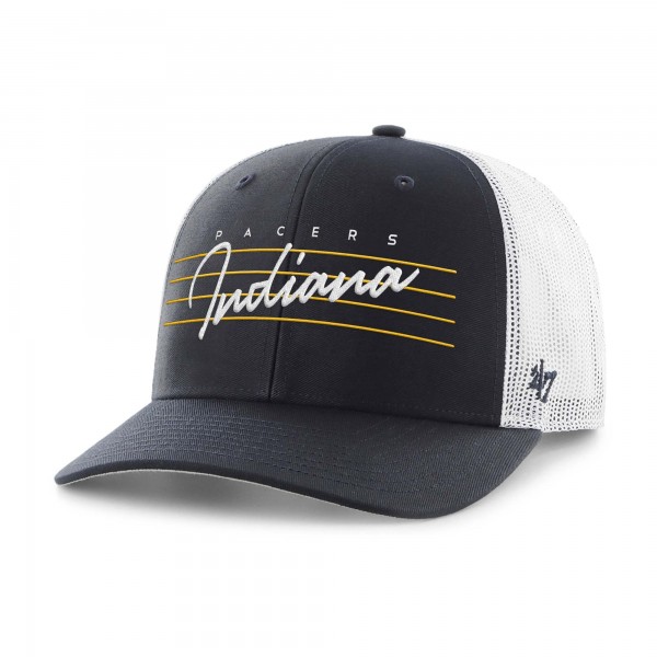Бейсболка Indiana Pacers 47 Navy Downburst Trucker
