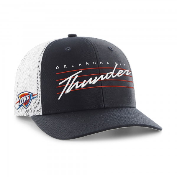 Бейсболка Oklahoma City Thunder 47 Navy Downburst Trucker