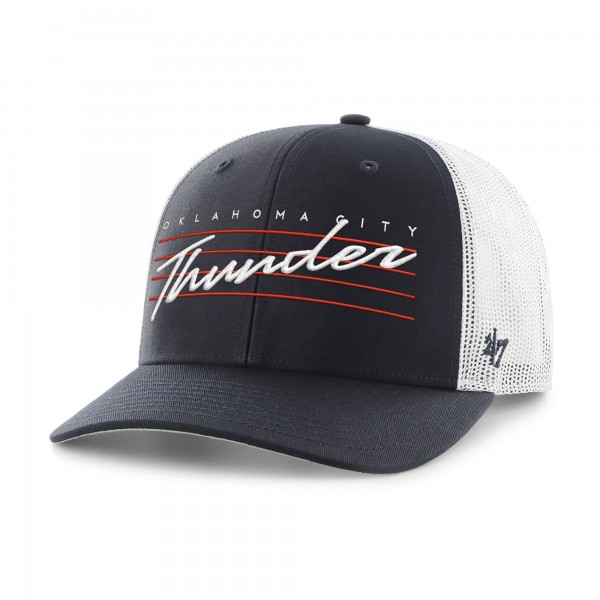 Бейсболка Oklahoma City Thunder 47 Navy Downburst Trucker