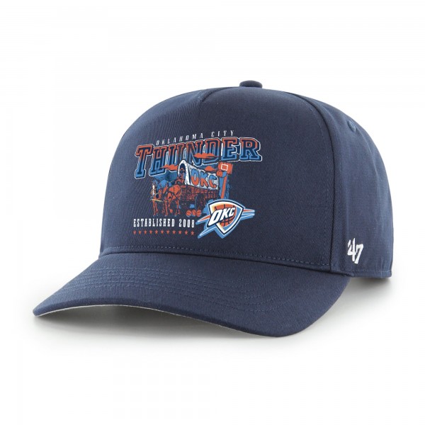 Бейсболка Oklahoma City Thunder 47 Navy Solid Hitch