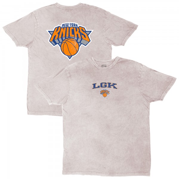 Unisex New York Knicks Stadium Essentials Gray Oversized LGK Vintage T-Shirt