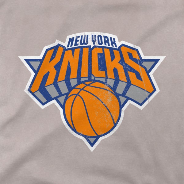 Unisex New York Knicks Stadium Essentials Gray Oversized LGK Vintage T-Shirt