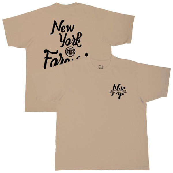 New York Knicks Stadium Essentials Tan Oversized Forever T-Shirt