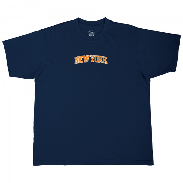 New York Knicks Stadium Essentials Navy Get Back Heavyweight Urban T-Shirt