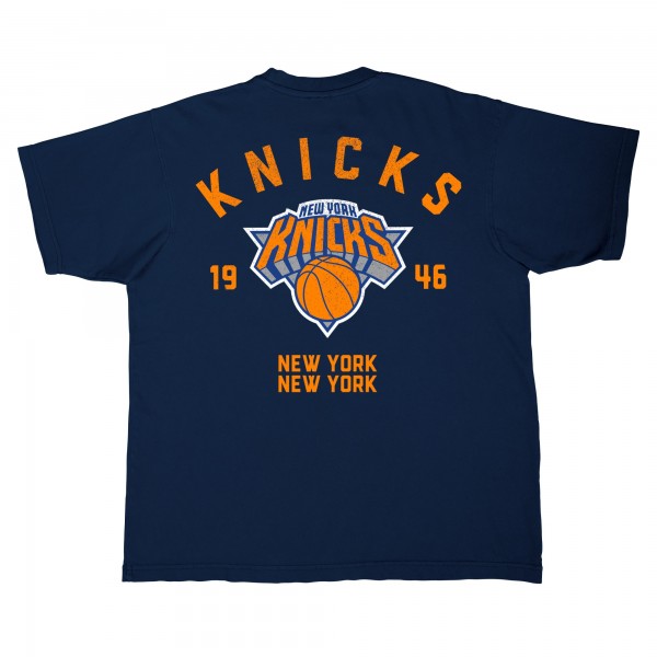 New York Knicks Stadium Essentials Navy Get Back Heavyweight Urban T-Shirt