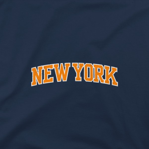 New York Knicks Stadium Essentials Navy Get Back Heavyweight Urban T-Shirt