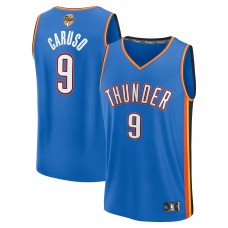 Youth Oklahoma City Thunder Alex Caruso Fanatics Blue 2025 NBA Finals Fast Break Replica Player Jersey - Icon Edition