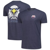 Футболка USA Swimming Team Flomotion Unisex Eagle Eye Splash - Heather Navy