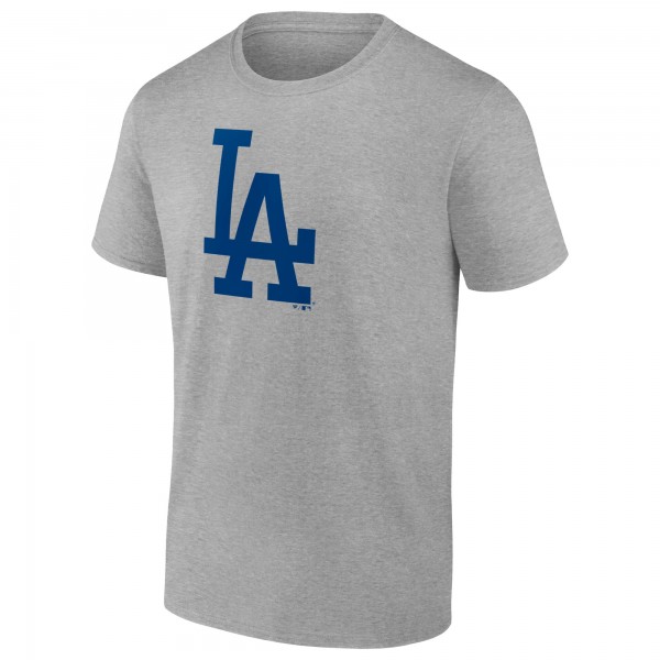 Los Angeles Dodgers Shohei Ohtani Heather Gray Player Name & Number T-Shirt
