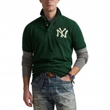 Polo Ralph Lauren Hunter Green Yankees Polo Shirt