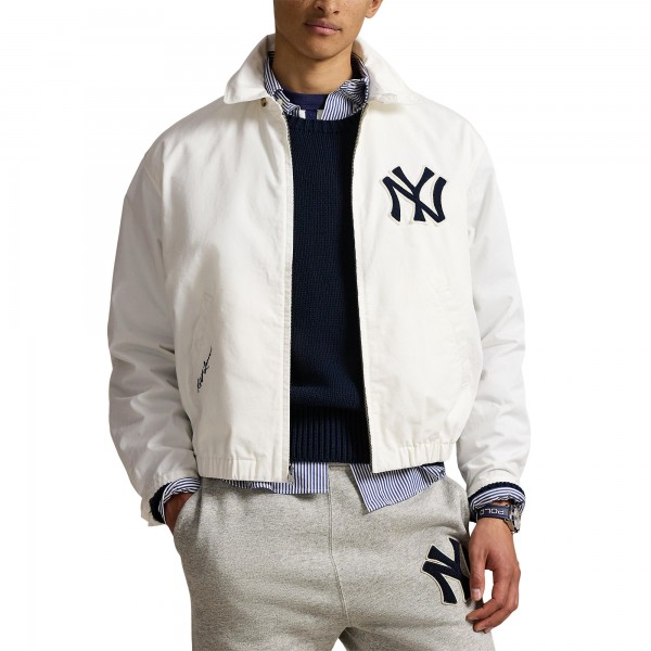 Polo Ralph Lauren Cream Yankees Chino Jacket