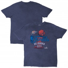 Unisex Oklahoma City Thunder Stadium Essentials Denim 2025 NBA Finals Logoman Cruise Vintage Washed T-Shirt