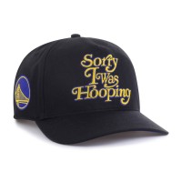 Бейсболка Golden State Warriors Brand Seen by 47 Black Sorry I Was Hooping Hitch