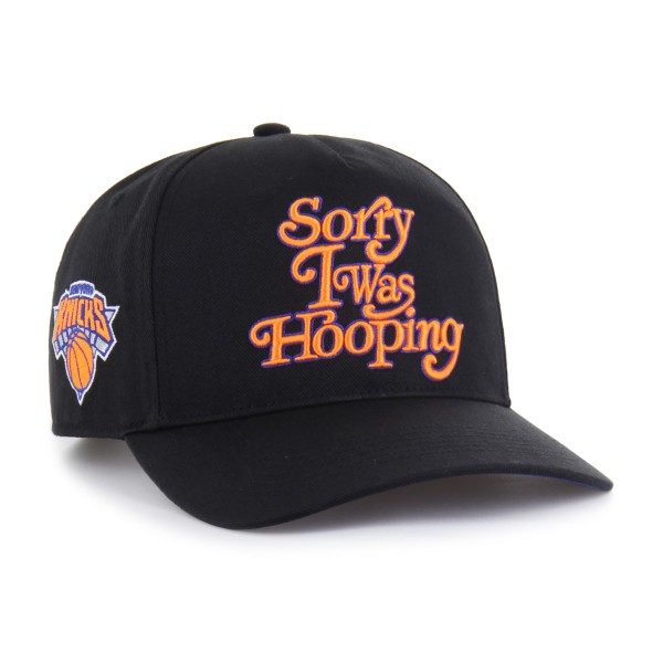 Бейсболка New York Knicks Brand Seen by 47 Black Sorry I Was Hooping Hitch