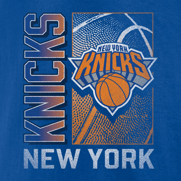 Футболка New York Knicks Blue 90s Graphic