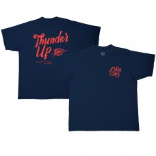 Футболка Unisex Oklahoma City Thunder Stadium Essentials Navy Thunder Up Urban