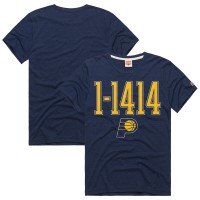 Unisex Indiana Pacers Homage Navy The 1-1414 Comeback Record Tri-Blend T-Shirt