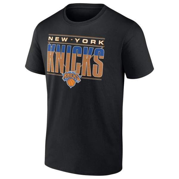 New York Knicks Black Striped T-Shirt