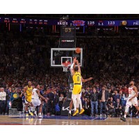 Tyrese Haliburton Indiana Pacers Unsigned Fanatics Authentic 2025 Eastern Conference Finals Game 1 vs. New York Knicks Game-Tying Shot Photograph