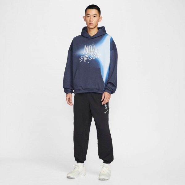 Nike Navy 2026 NBA All-Star Game Standard Issue On-Court Practice Hoodie