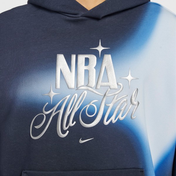 Nike Navy 2026 NBA All-Star Game Standard Issue On-Court Practice Hoodie