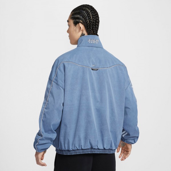 2026 NBA All-Star Game Nike Light Blue Standard Issue On-Court Full-Zip Game Jacket