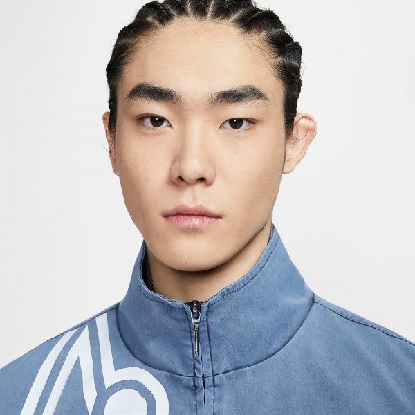 2026 NBA All-Star Game Nike Light Blue Standard Issue On-Court Full-Zip Game Jacket