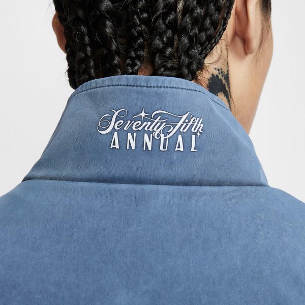 2026 NBA All-Star Game Nike Light Blue Standard Issue On-Court Full-Zip Game Jacket