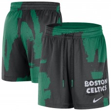 Boston Celtics Nike Black/Kelly Green Courtside Club Dri-FIT Practice Shorts