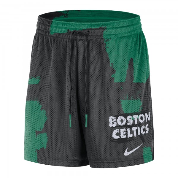 Boston Celtics Nike Black/Kelly Green Courtside Club Dri-FIT Practice Shorts