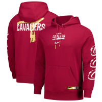 Cleveland Cavaliers Nike Wine Courtside Club Premium Hoodie