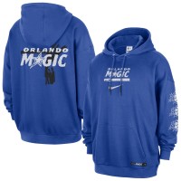 Orlando Magic Nike Blue Courtside Club Premium Hoodie