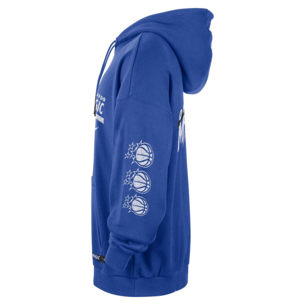 Толстовка Orlando Magic Nike Blue Courtside Club Premium