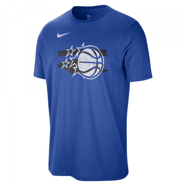 Orlando Magic Nike Blue Courtside Club Shape of the Game T-Shirt