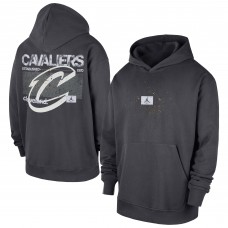 Cleveland Cavaliers Jordan Brand Anthracite Statement Jumpman Flight Premiere Hoodie