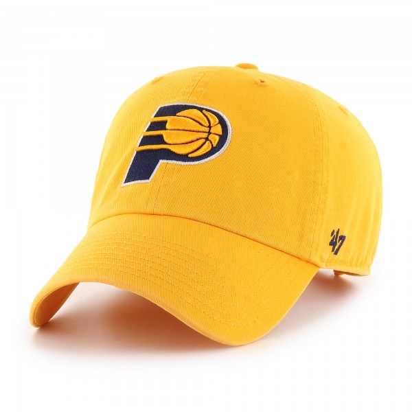 Бейсболка Indiana Pacers 47 Gold Core Logo Clean Up