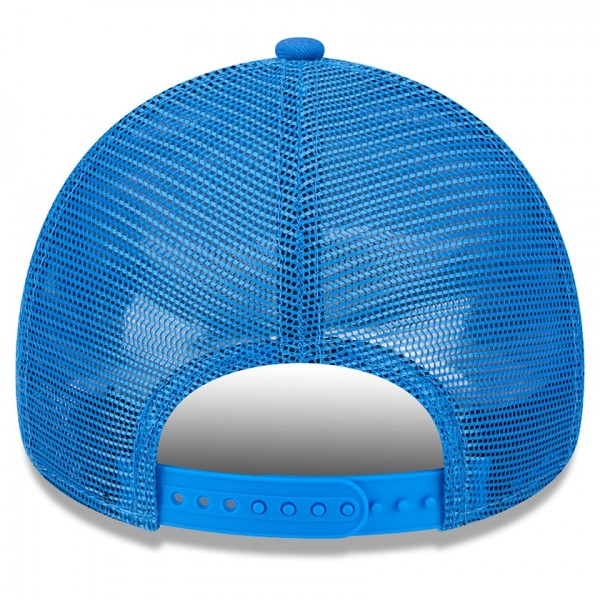 Бейсболка Oklahoma City Thunder New Era Blue Core Logo Foam Front A-Frame 9FORTY