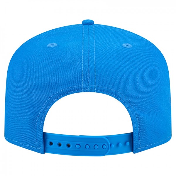 Бейсболка Oklahoma City Thunder New Era Blue Core Logo A-Frame 9FIFTY Snapback