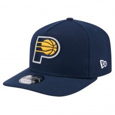 Бейсболка Indiana Pacers New Era Navy Core Logo A-Frame 9FIFTY Snapback