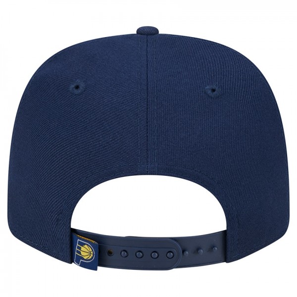 Бейсболка Indiana Pacers New Era Navy Core Logo 9SEVENTY Stretch-Snap