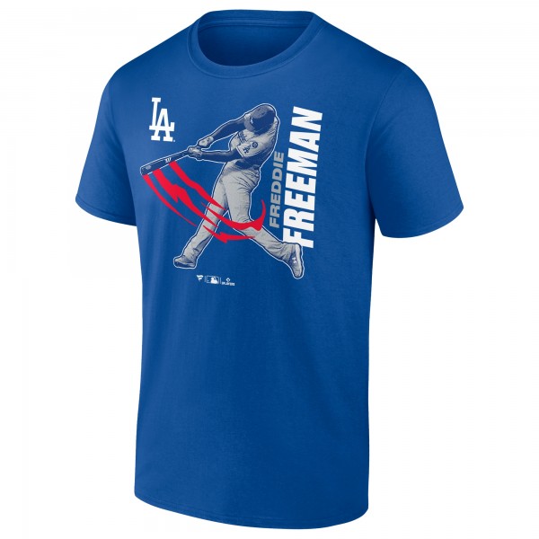 Los Angeles Dodgers Freddie Freeman Royal Player Graphic T-Shirt
