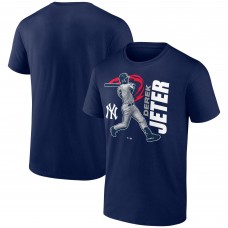 New York Yankees Derek Jeter Navy Player Graphic T-Shirt