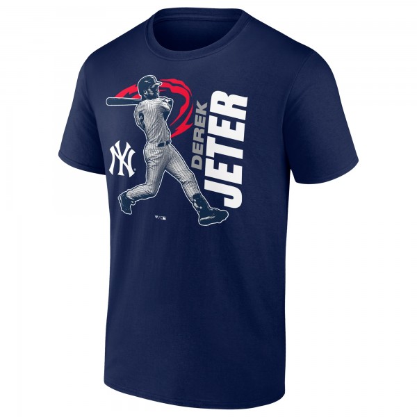 New York Yankees Derek Jeter Navy Player Graphic T-Shirt
